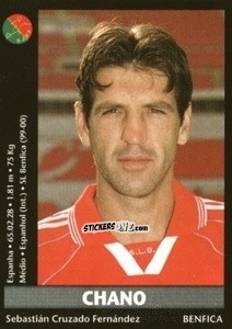 Cromo Chano - Futebol 2000-2001 n. 46 - Panini