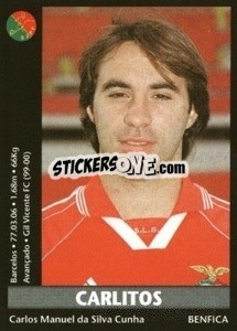 Sticker Carlitos - Futebol 2000-2001 - Panini