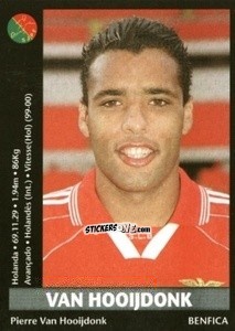 Sticker Van Hooijdonk - Futebol 2000-2001 n. 51 - Panini