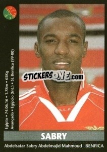 Sticker Sabry - Futebol 2000-2001 - Panini