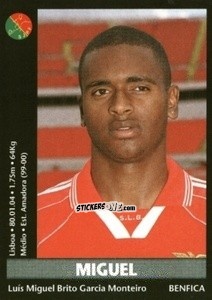 Sticker Miguel - Futebol 2000-2001 n. 53 - Panini