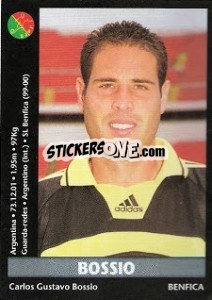 Sticker Bossio - Futebol 2000-2001 - Panini