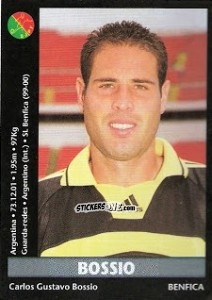 Sticker Bossio - Futebol 2000-2001 n. 54 - Panini