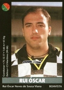 Figurina Rui Oscar - Futebol 2000-2001 - Panini