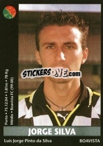 Sticker Jorge Silva - Futebol 2000-2001 - Panini