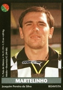 Sticker Martelinho - Futebol 2000-2001 n. 62 - Panini