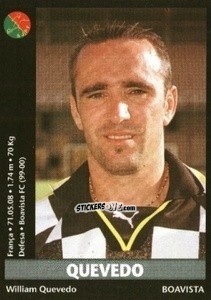 Sticker Quevedo - Futebol 2000-2001 n. 70 - Panini