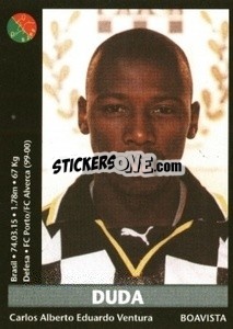 Sticker Duda - Futebol 2000-2001 - Panini