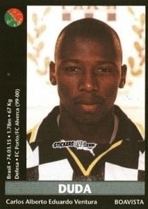 Sticker Duda - Futebol 2000-2001 n. 71 - Panini