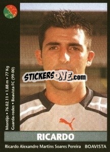 Sticker Ricardo - Futebol 2000-2001 - Panini