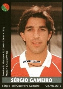 Sticker Sergio Gameiro - Futebol 2000-2001 n. 77 - Panini