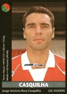 Sticker Casquilha - Futebol 2000-2001 n. 80 - Panini