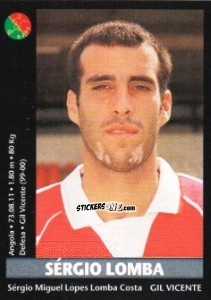 Cromo Sergio Lomba - Futebol 2000-2001 n. 83 - Panini