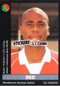 Sticker Deo - Futebol 2000-2001 - Panini