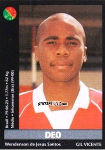 Sticker Deo - Futebol 2000-2001 n. 86 - Panini