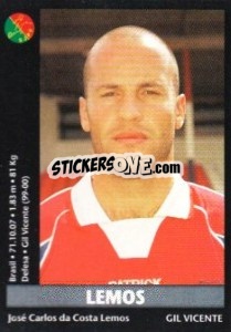 Sticker Lemos - Futebol 2000-2001 - Panini