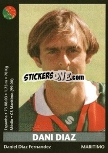 Sticker Dani Diaz - Futebol 2000-2001 n. 100 - Panini