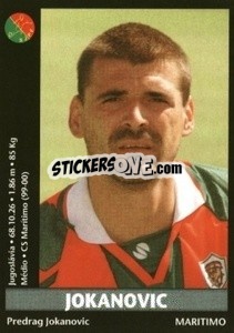 Sticker Jokanovic - Futebol 2000-2001 - Panini
