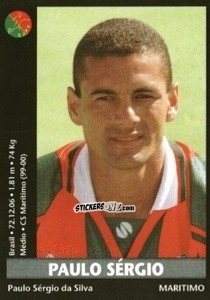 Cromo Paulo Sérgio - Futebol 2000-2001 - Panini