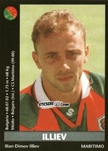 Sticker Illiev - Futebol 2000-2001 - Panini