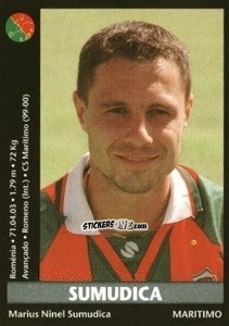 Sticker Sumudica - Futebol 2000-2001 n. 105 - Panini