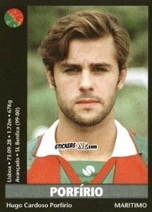 Sticker Hugo Cardoso Porfirio - Futebol 2000-2001 n. 107 - Panini