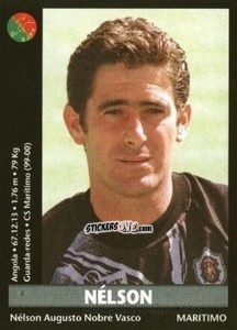 Sticker Nelson Augusto Nobre Vasco - Futebol 2000-2001 n. 108 - Panini