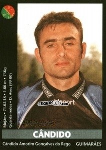 Sticker Candido Amorin Goncalves Do Rego - Futebol 2000-2001 n. 109 - Panini