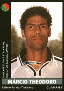 Figurina Marcio Theodoro - Futebol 2000-2001 n. 111 - Panini
