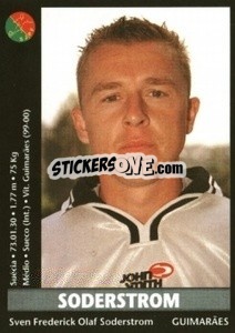 Sticker Soderstrom - Futebol 2000-2001 - Panini
