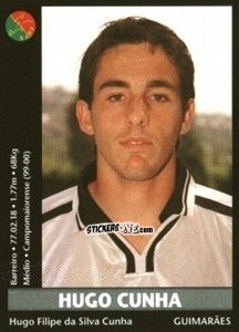 Sticker Hugo Cunha - Futebol 2000-2001 n. 116 - Panini