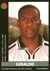 Sticker Geraldo Moreira Da Silva Junior - Futebol 2000-2001 n. 118 - Panini
