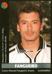 Sticker Fangueiro - Futebol 2000-2001 n. 123 - Panini