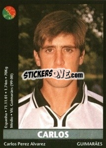 Sticker Carlos - Futebol 2000-2001 - Panini