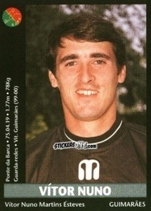Sticker Vitor Nuno - Futebol 2000-2001 n. 126 - Panini