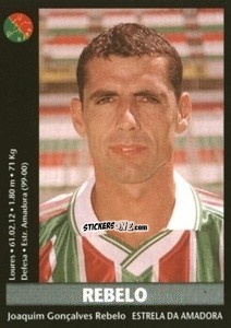 Figurina Rebelo - Futebol 2000-2001 n. 130 - Panini