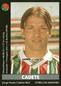 Sticker Cadete - Futebol 2000-2001 n. 137 - Panini