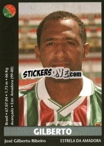 Figurina Gilberto - Futebol 2000-2001 - Panini