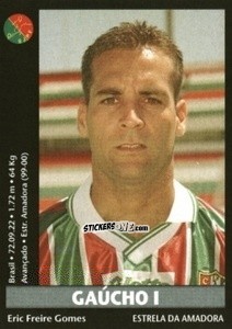 Figurina Gaúcho - Futebol 2000-2001 n. 141 - Panini