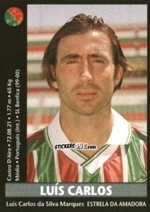 Figurina Luis Carlos - Futebol 2000-2001 n. 143 - Panini