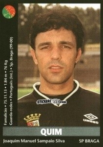 Sticker Quim - Futebol 2000-2001 - Panini