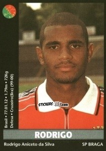 Cromo Rodrigo - Futebol 2000-2001 n. 147 - Panini