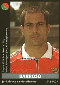 Cromo Barroso - Futebol 2000-2001 n. 155 - Panini