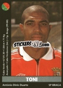 Sticker Toni - Futebol 2000-2001 n. 156 - Panini