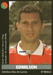 Sticker Edmilson - Futebol 2000-2001 - Panini