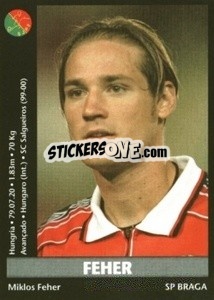 Sticker Feher - Futebol 2000-2001 - Panini