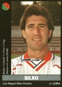 Sticker Bilro - Futebol 2000-2001 n. 164 - Panini