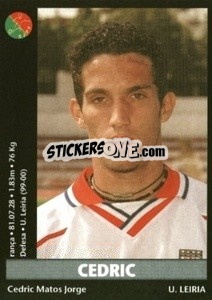 Sticker Cedric - Futebol 2000-2001 - Panini