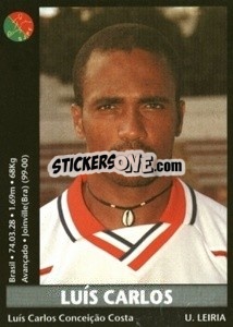 Sticker Luis Carlos - Futebol 2000-2001 n. 174 - Panini