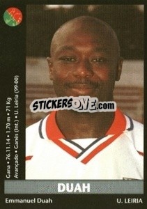 Sticker Duah - Futebol 2000-2001 - Panini